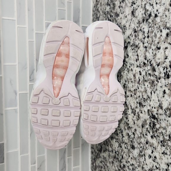 Light Violet Crimson Bliss Nike Air Max 95 Recraft Running Shoes sz 6Y sneakers - Picture 6 of 6